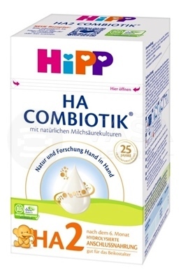 HiPP HA 2 Combiotik Následná mliečna dojčenská výživa (od ukončeného 6. mesiaca)