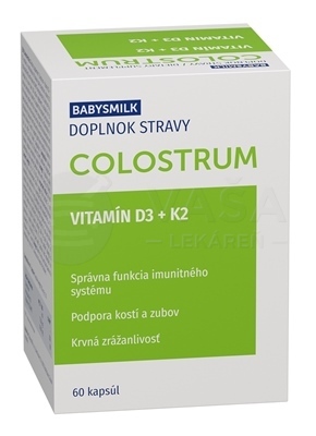 Babysmilk Colostrum + vitamín D3 + vitamín K2