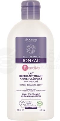 JONZAC Reactive ODLIČOVACIE MLIEKO BIO