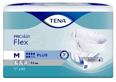 Tena Flex Plus M Inkontinenčné nohavičky s rýchloupevňovacím pásom