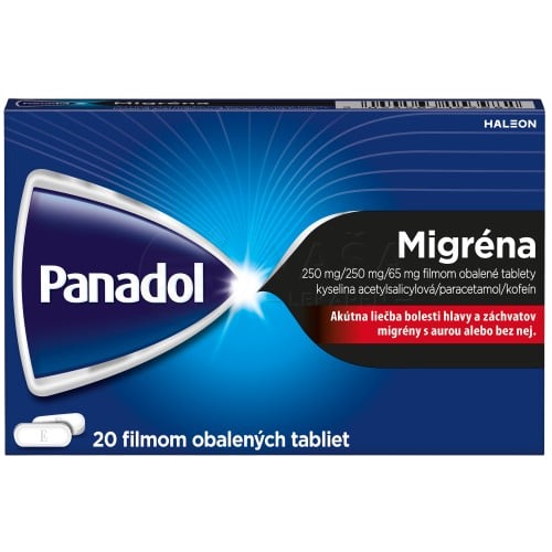 Panadol Migréna Proti bolesti hlavy