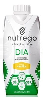 Nutrego DIA Vanilková príchuť