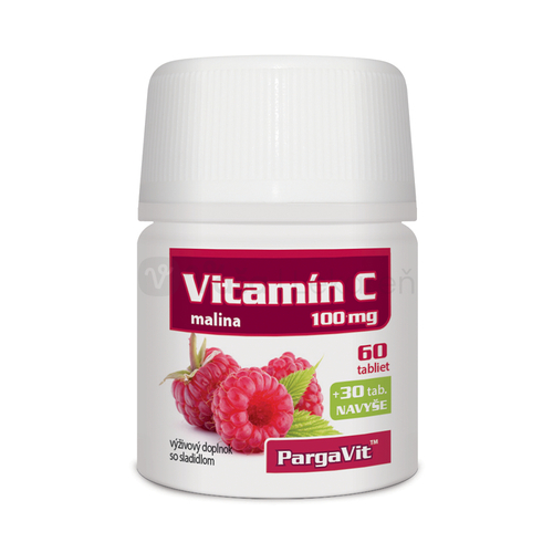 Pargavit Vitamin c Malina 90tbl 100mg xxx