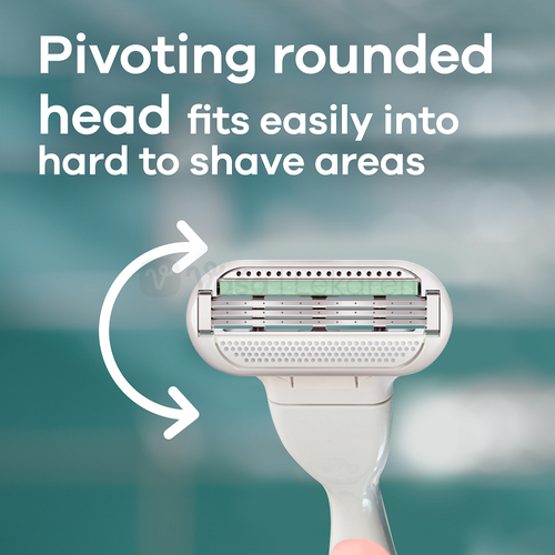 Gillette Venus Smooth Sensitive Dámsky holiaci strojček s náhradnými hlavicami