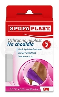 3M SpofaPlast č. 932 Ochranná náplasť na chodidlá (2,5 cm x 5 m)