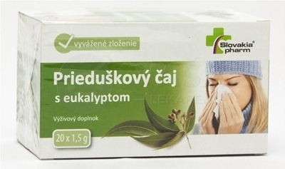 Slovakiapharm Prieduškový čaj s eukalyptom