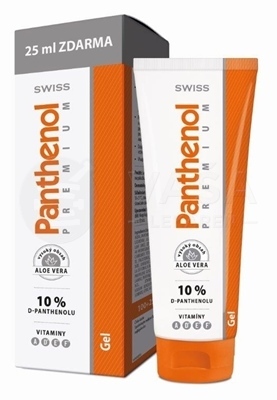 Swiss Panthenol 10% Premium gél s nechtíkom a aloe vera