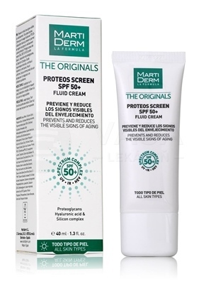 MartiDerm The Originals Proteos Screen Fluidný krém na tvár s SPF50+