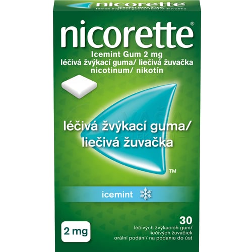 Nicorette Icemint Gum 2 mg