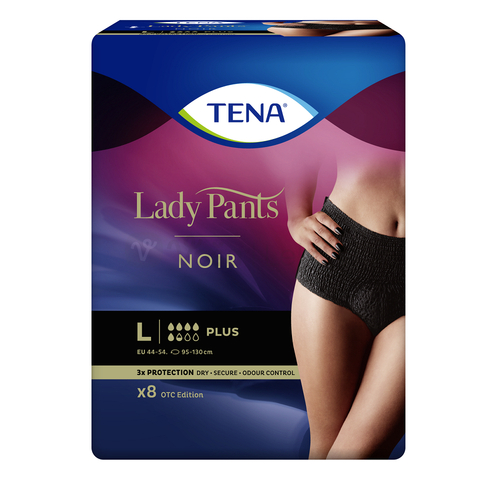 Tena Lady Pants Plus Noir L Dámske inkontinenčné nohavičky