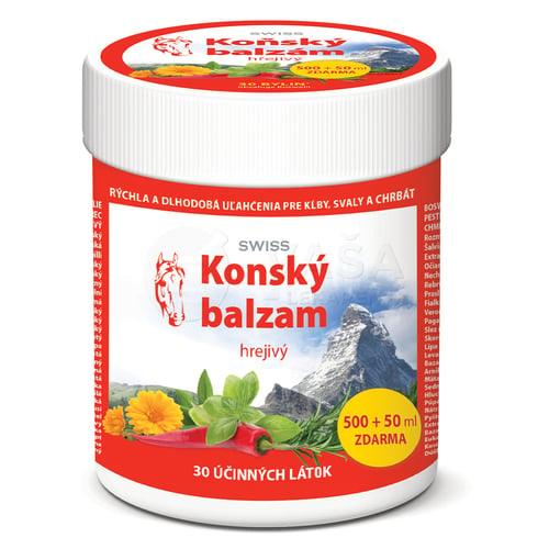 SWISS Konský Balzam hrejivý