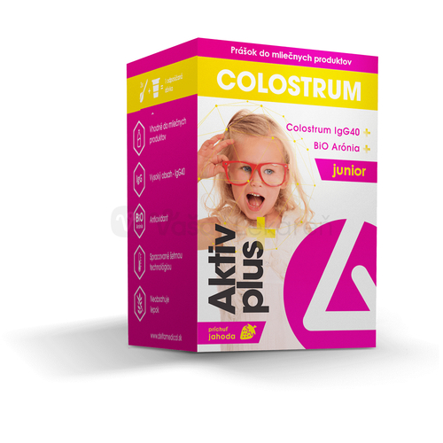 DELTA Aktiv Plus+ Colostrum + BIO Arónia Junior