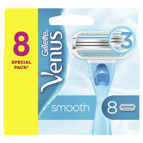 Gillette Venus Smooth Náhradné holiace hlavice