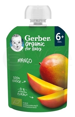 Gerber Organic BIO Kapsička Mango (od ukončeného 6. mesiaca)