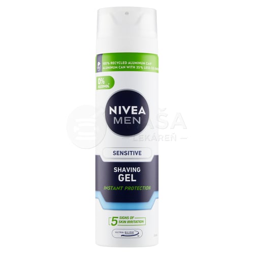 Nivea Men Sensitive Gél na holenie na citlivú pleť