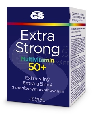 GS Extra Strong Multivitamín 50+