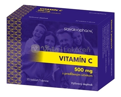 Slovakiapharm Vitamín C 500 mg Long Effect