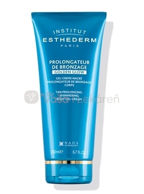 Institut Esthederm Golden Glow Zlatistý telový gél-krém po opaľovaní