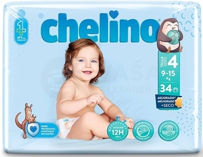 Chelino T4 Detské plienky (9-15 kg)