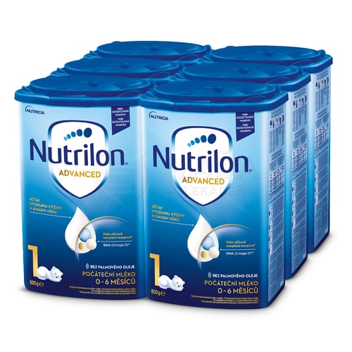 Nutrilon Advanced 1 Počiatočná mliečna dojčenská výživa (od narodenia) MULTIPACK