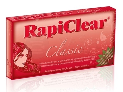 RapiClear Tehotenský test Classic (kazetový)