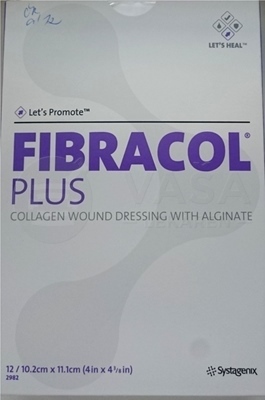Fibracol Plus Kolagénový obväz s alginátom (10,2 x 11,1 cm)