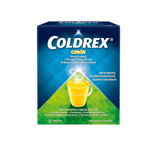 COLDREX Horúci nápoj citrón