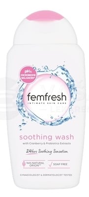Femfresh Soothing 24H Intímna umývacia emulzia s probiotikami
