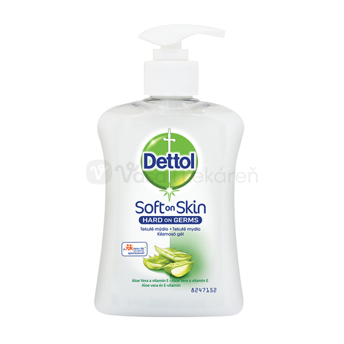 Dettol Tekuté mydlo Aloe Vera a vitamín E