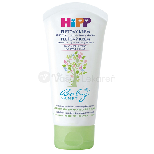 Hipp Dets.pletovy Krem Sensitive 75ml Cz90202 xxx