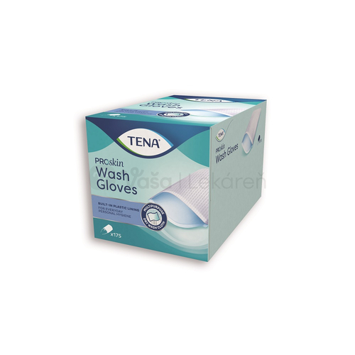 Tena Wash Gloves (Umývacie rukavice s vnútornou fóliou)