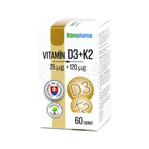 EDENPharma VItamín D3 + vitamín K2