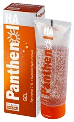 Panthenol gel ha 7% (kys.hyal.) 100ml Muller xxx