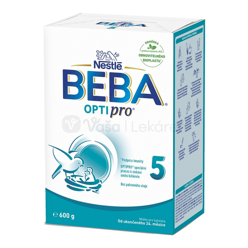 Beba Optipro 5 Mliečna výživa pre malé deti (od ukončeného 24. mesiaca)