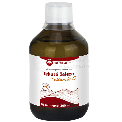 Pharma Activ Tekuté Železo  + vitamín C