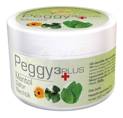 Peggy 3Plus Gél Mentol