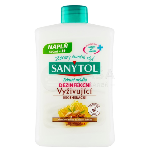 Sanytol Dezinfekčné vyživujúce a regeneračné mydlo (Náhradná náplň)