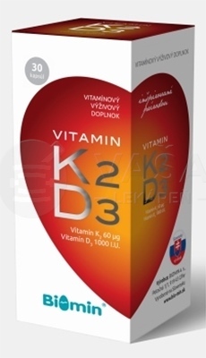 Biomin Vitamín K2 + vitamín D3 Protect