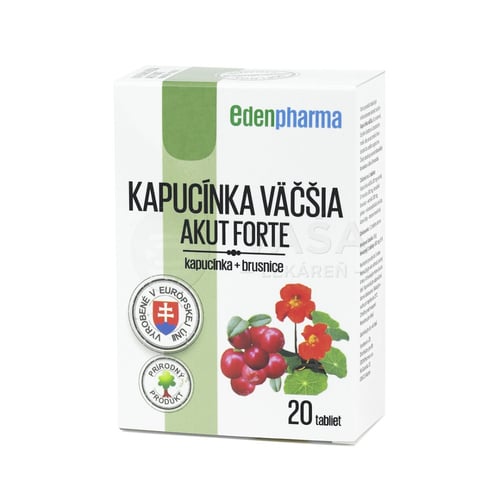 EDENPharma Kapucínka väčšia Akut Forte