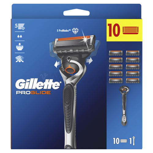 Gillette Proglide Holiaci strojček pre mužov + náhradné hlavice