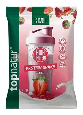 Topnatur Slim &amp; Fit Protein Shake Jahoda