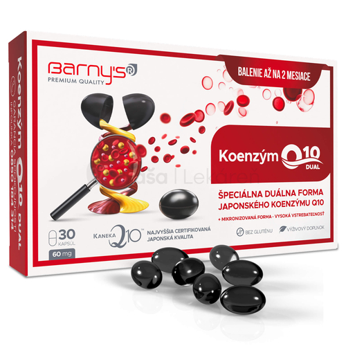 Barny&#039;s Koenzým Q10 Dual 60 mg