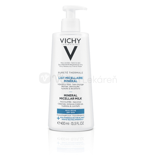 vi Mineral Micelarne Mlieko 400ml Sucha Plet xxx