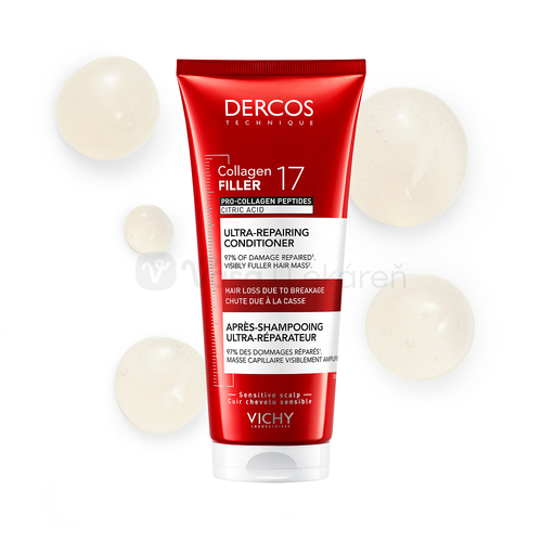 Vichy Dercos Collagen 17 Filler Ultra-regeneračný kondicionér na vlasy