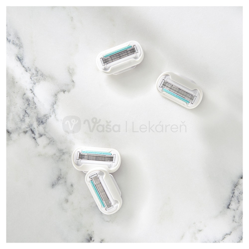 Gillette Venuse Deluxe Smooth Sensitive Dámske náhradné holiace hlavice