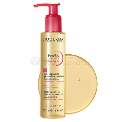 Bioderma Sensibio Micelárny čistiaci olej na tvár a oči