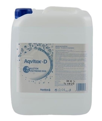 Aqvitox-D Roztok na ošetrenie rán