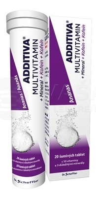 ADDITIVA Multivitamín + Minerál + Kofeín