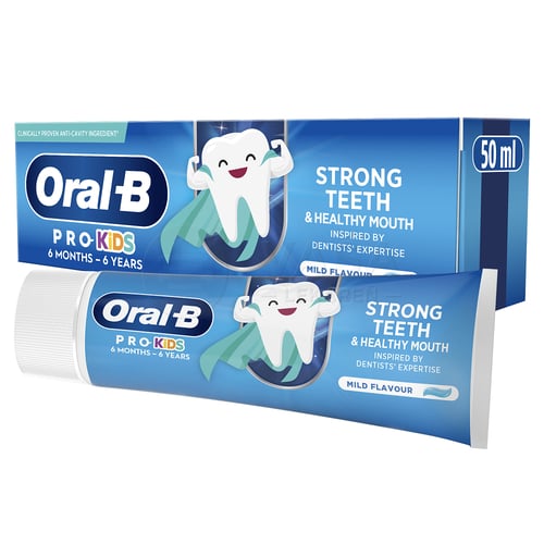 Oral-B Pro Kids Zubná pasta pre deti (6 mesiacov - 6 rokov)