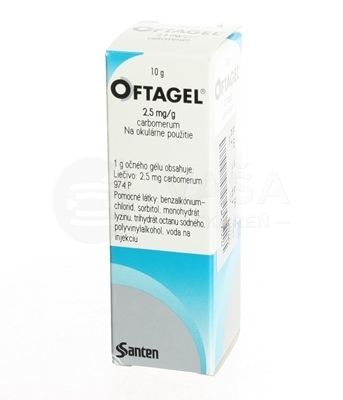 Oftagel 2,5 mg/g